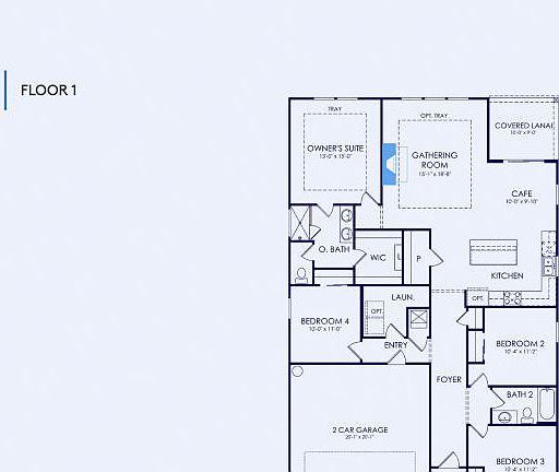 Heston Floor Plan, Quick Move-In Home, Floor 1