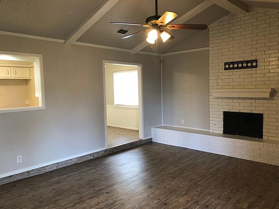 Living Room to Dining Room and Kitchen