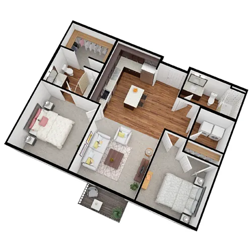 Floor plan DEIII Cedar