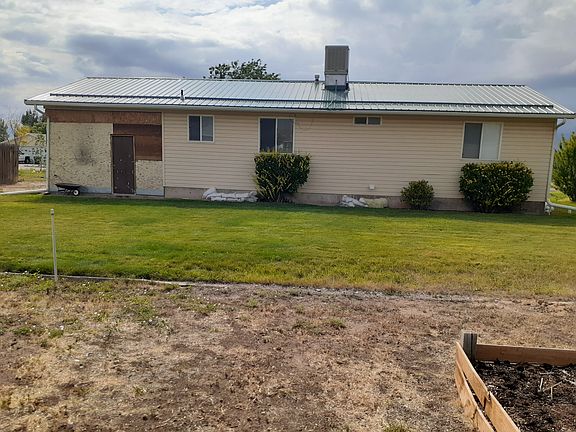 Back view of house