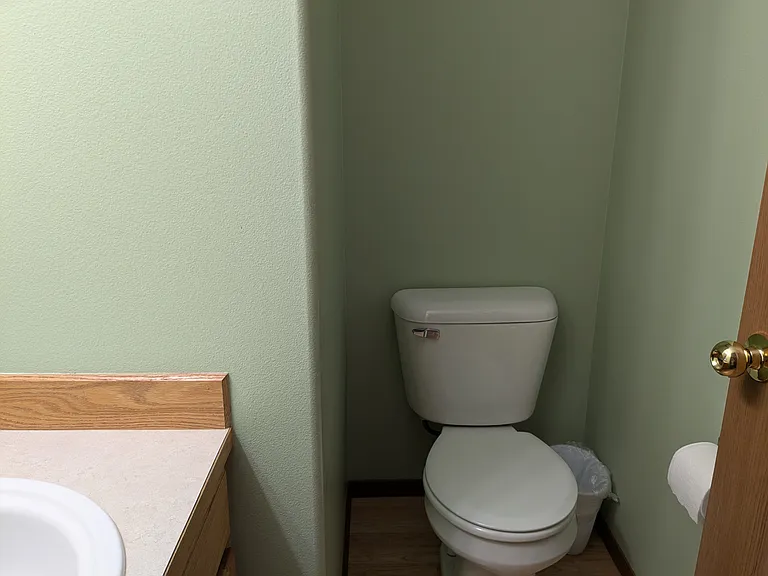 Half bath on ground floor