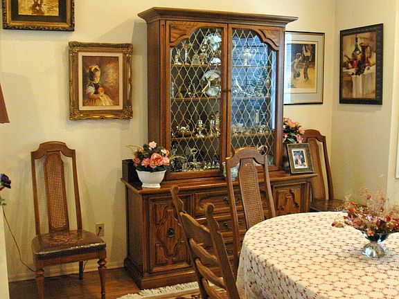 Spacious dining room