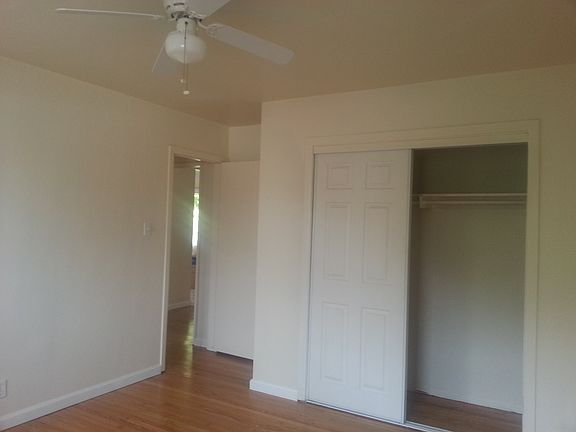 Bedroom w/ Fan & New Closet