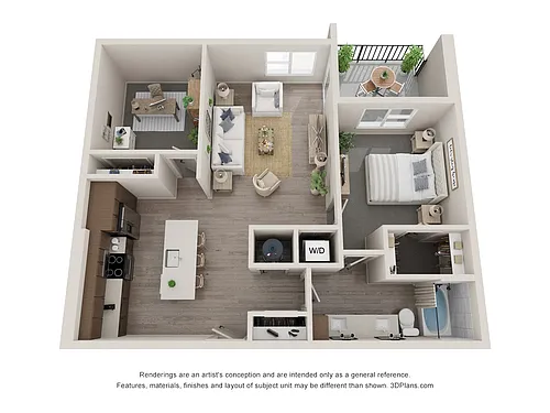 Floor plan A1G