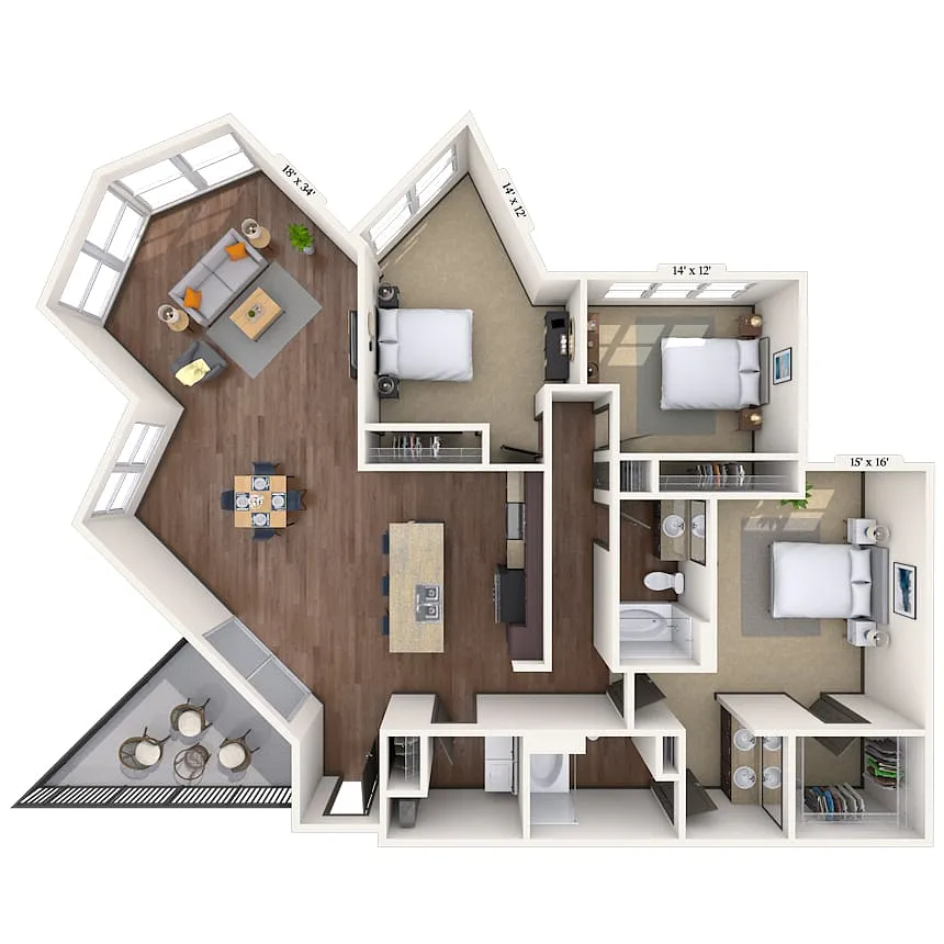 Floor plan Serein