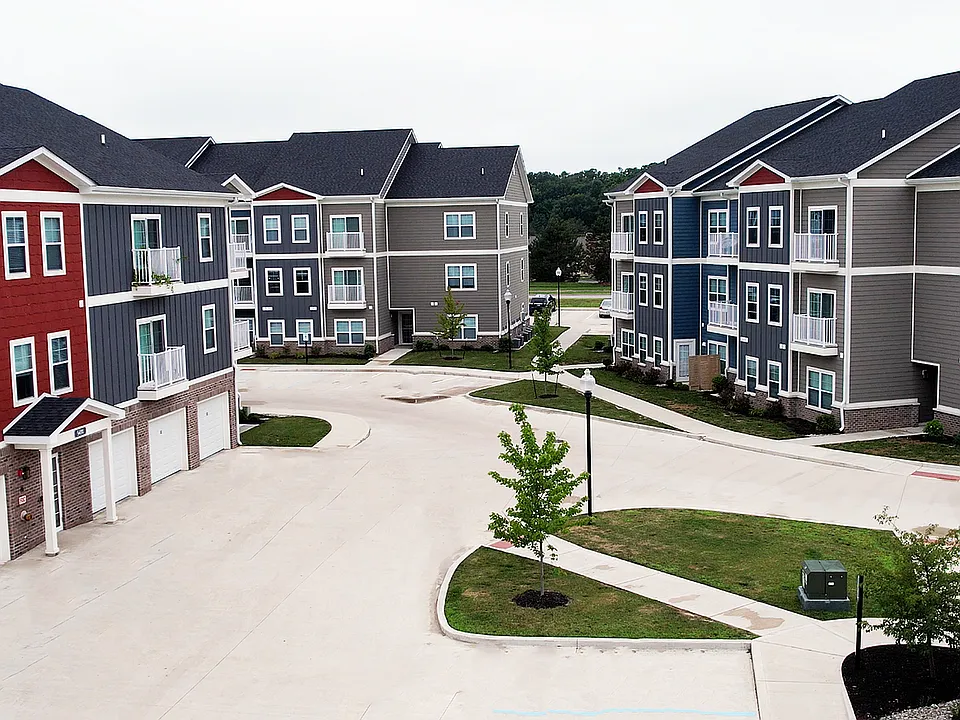 A bird's-eye view of home: The Ventry's quiet community layout offers space to breathe, stroll, and settle in.