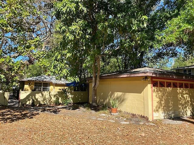 Garage and House