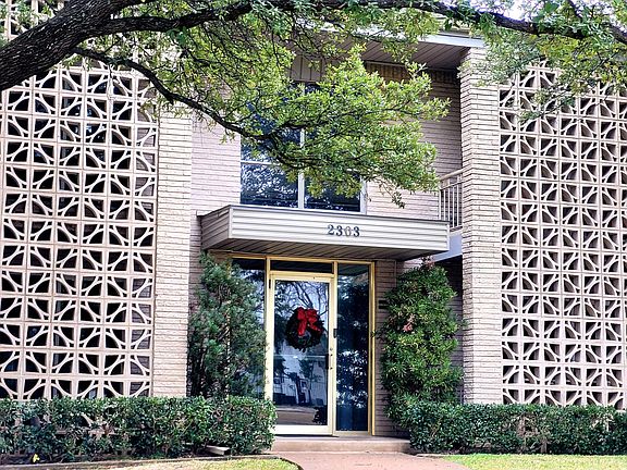 Front of secure building