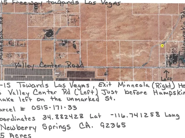 33 Valley Ctr, Newberry Springs, CA 92365
