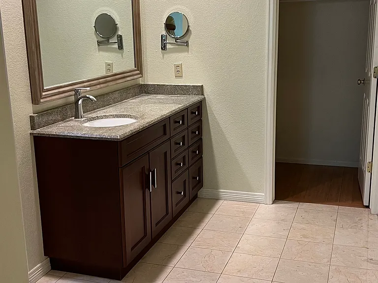 Master Bath/Closet from Master Bedroom