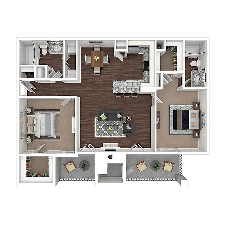 Floor plan B3