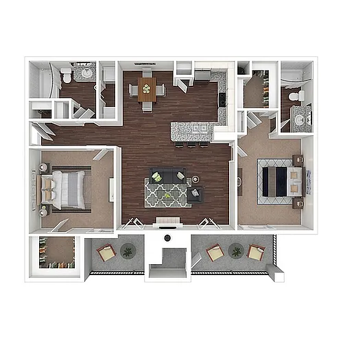 Floor plan B3