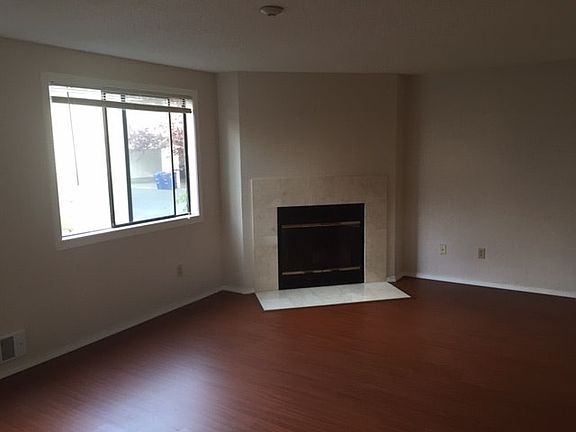 Living area w/ fireplace