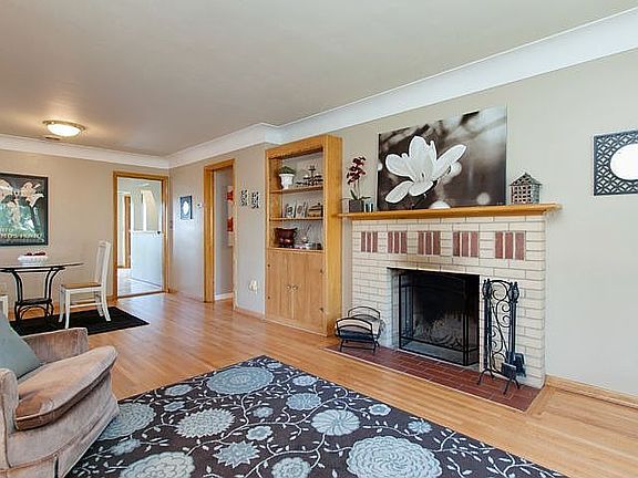 Expansive living room