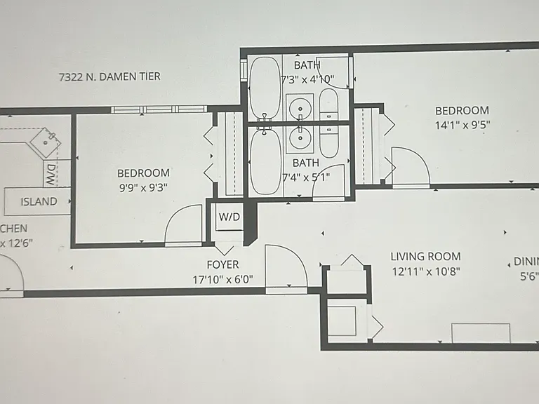 7322 N Damen Ave #2 — Photo 9