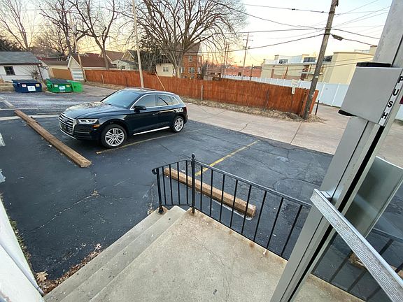 Off street parking in back