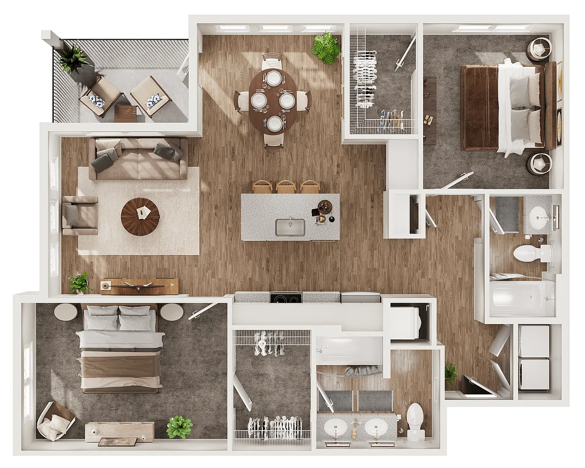 Floor plan Lariat