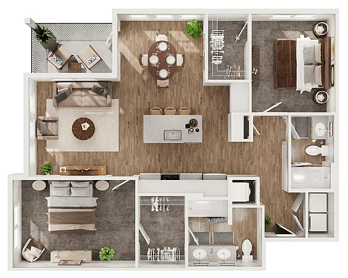 Floor plan Lariat