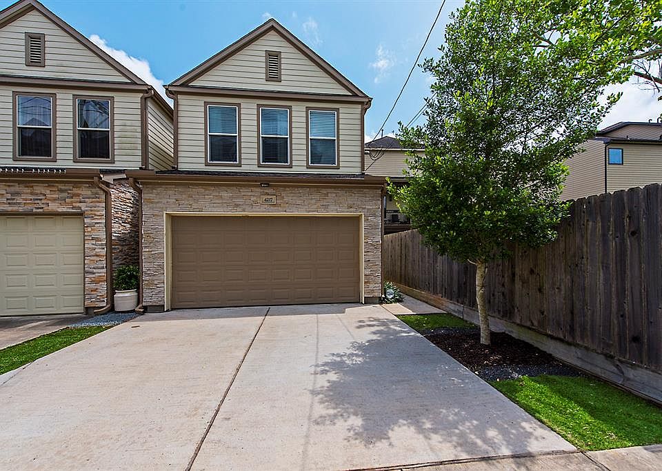 Two story home with first floor living.