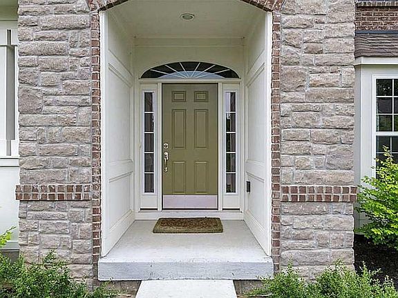 Exterior Front. Covered Entry