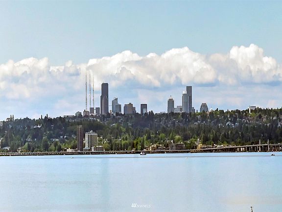 Seattle across the water.