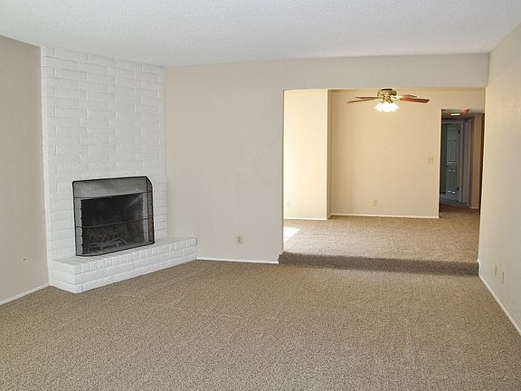 Living Room w/wood burning fireplace