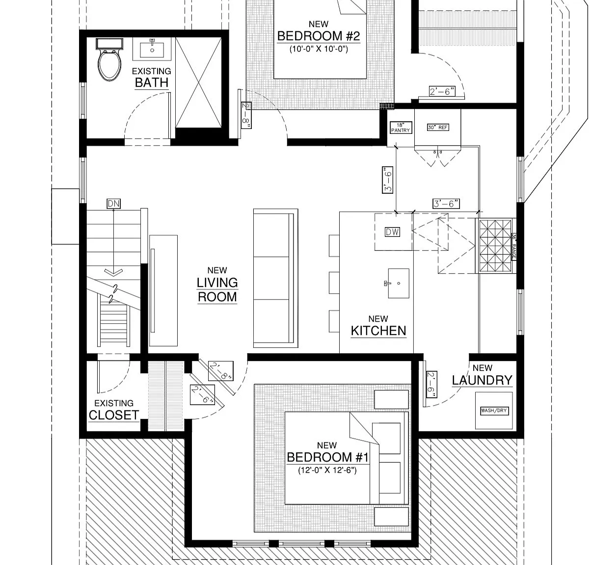 2 bed, 900 sqft, $3,000 — Photo 2