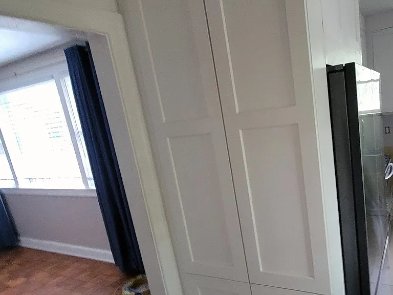 New pantry in kitchen