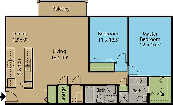Floor plan Desiree