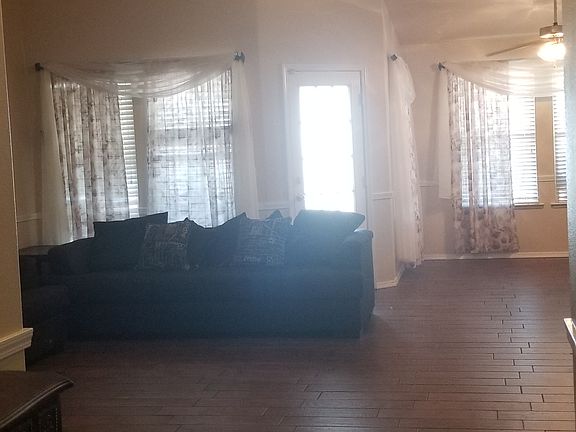 From the entry way