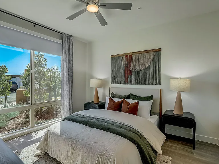 Unit 102 - Bedroom
