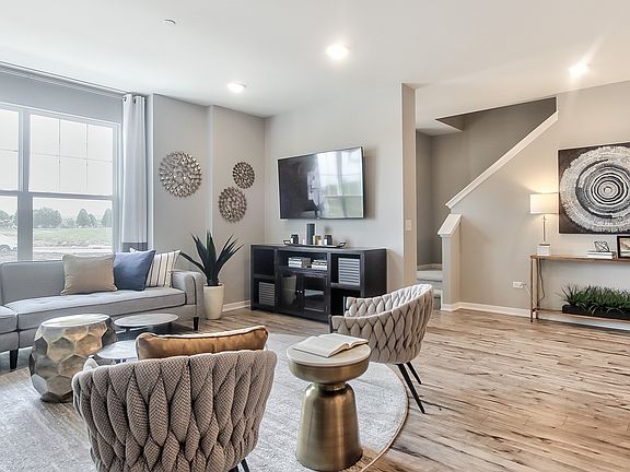 Great room with natural light