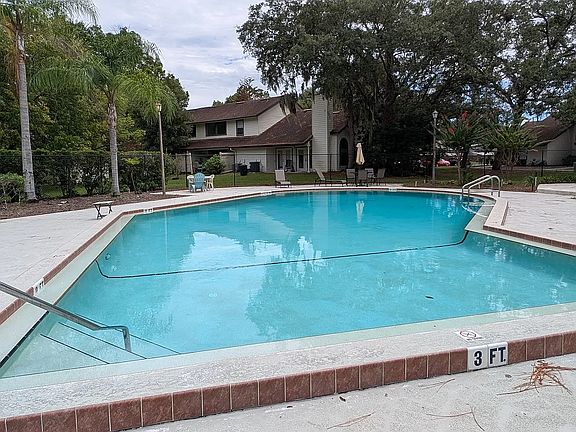 Community pool and clubhouse rentable for private functions