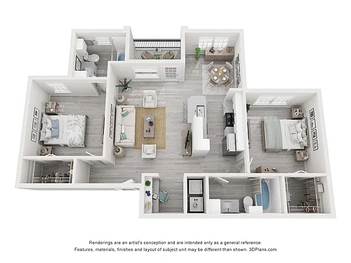 Floor plan Saddle Creek - B1 - Kentucky