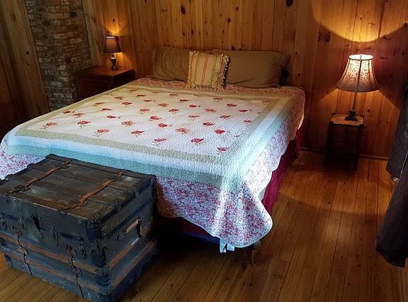 Second master bedroom which also has a king-side bed.