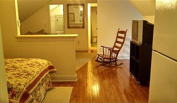 View from front door / ktchen looking across apt