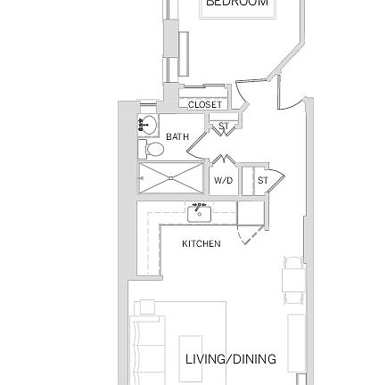 2nd image of 123 W 44th St #506S