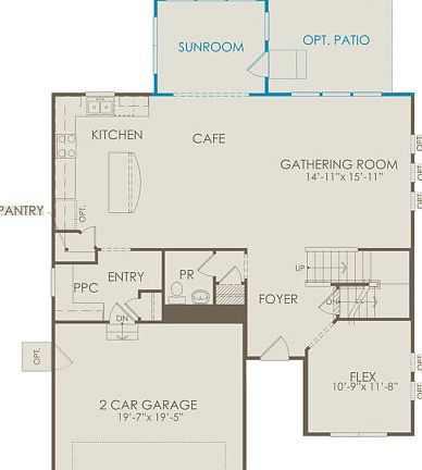 Home Design Layout with Structural Options