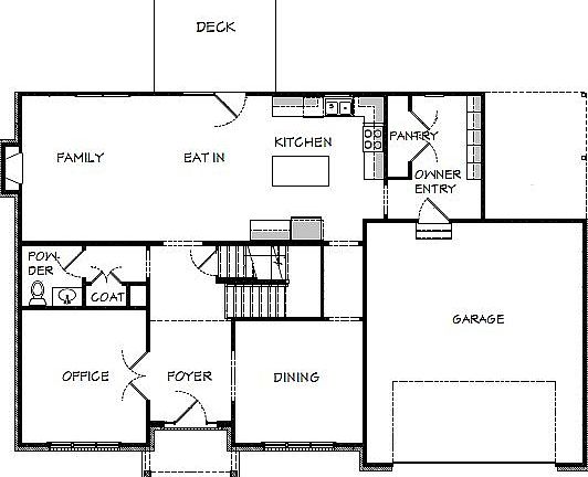 First floor plan