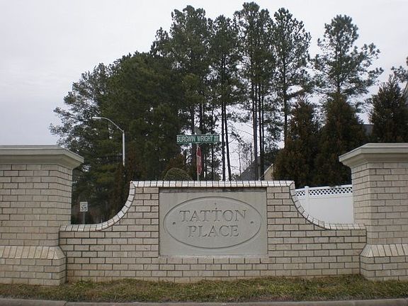 Entry to Tatton Place Neighborhood