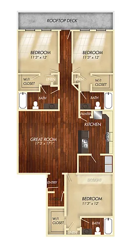 Floor plan Kirkwood on the Trail- KOT2