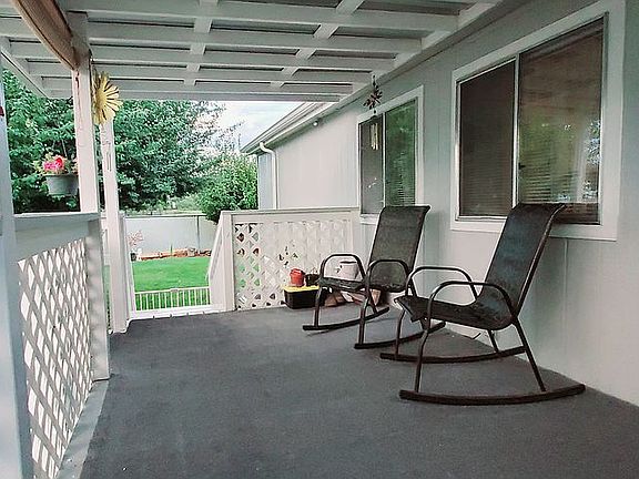 Covered front porch