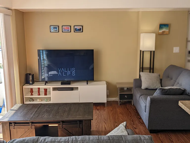 Basic TV Channels with hawaiian Telcom and Wifi included.