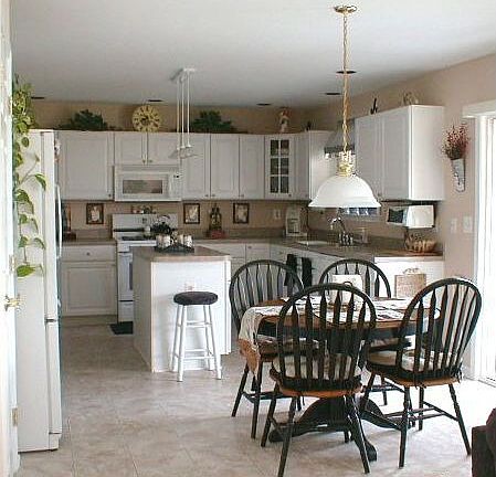 Cabinet-rich kitchen