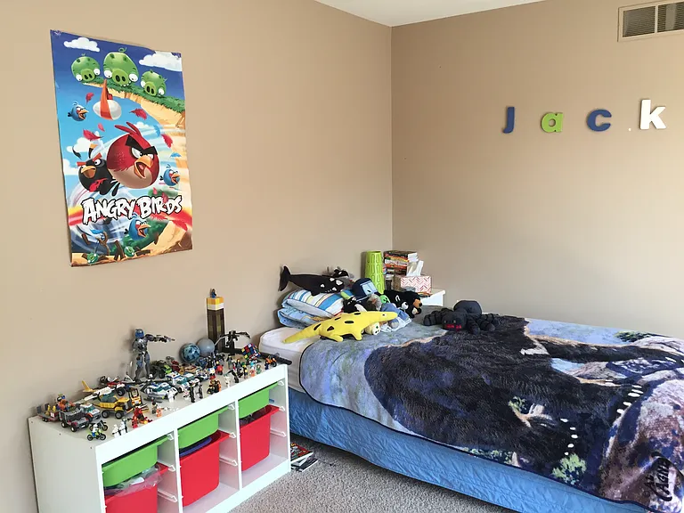 Basement bedroom