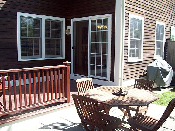 Deck and patio