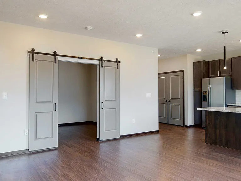 Our Melody floor plan has a den space off the living room.