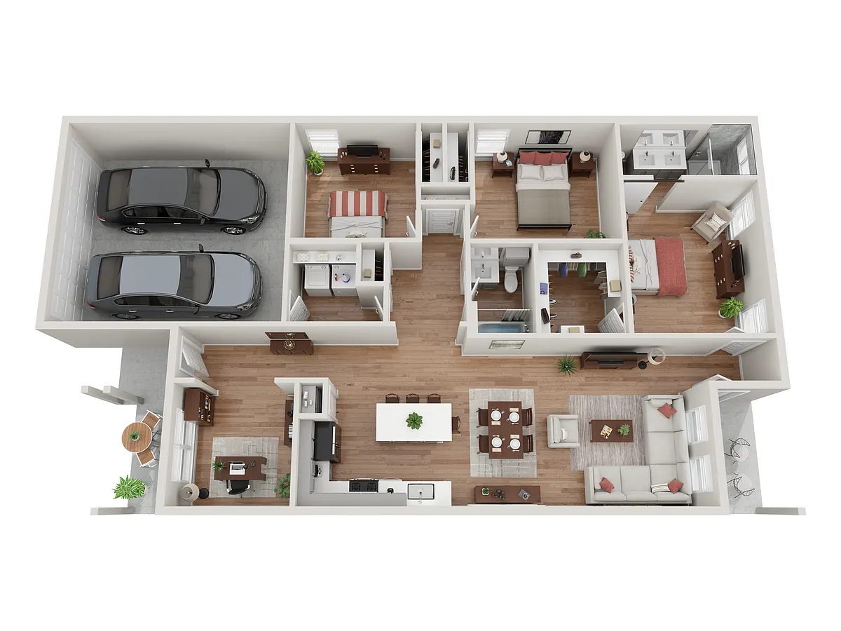 Floor plan K1