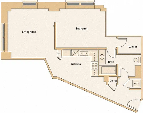 Floor plan 1U
