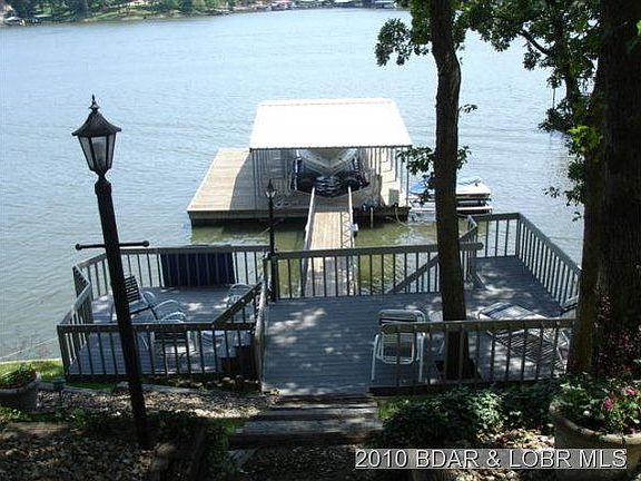 Lakeside deck and dock
